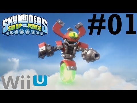 Skylanders SWAP Force Wii U Co-Op -- Chapter 1: Mount Cloudbreak