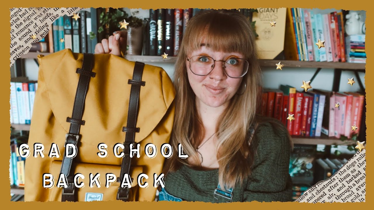 What's in my Grad School Backpack || Masters in International Affairs