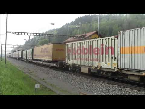 Bahnverkehr in Hendschiken TEIL 1/3