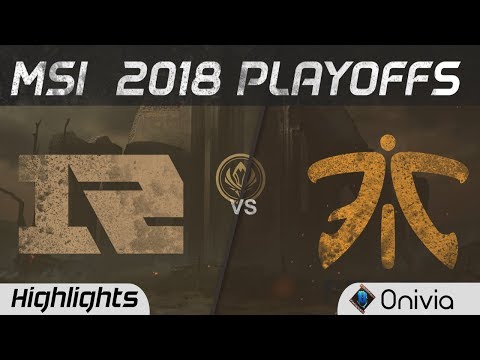 RNG vs FNC Highlights Game 2 MSI 2018 Playoffs Royal Never Give Up vs Fnatic by Onivia