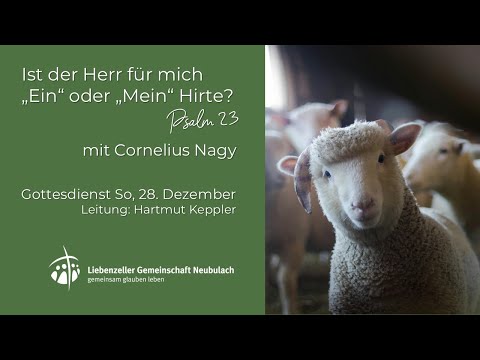 28.12.2025 - Livestream Gottesdienst - LGV Neubulach