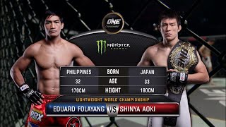 Eduard Folayang vs. Shinya Aoki | Full Fight Replay