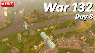 🔴 FOXHOLE AIRBORNE // WAR 132 - DAY 8 // WARDEN FRONTLINE // LIVE GAMEPLAY