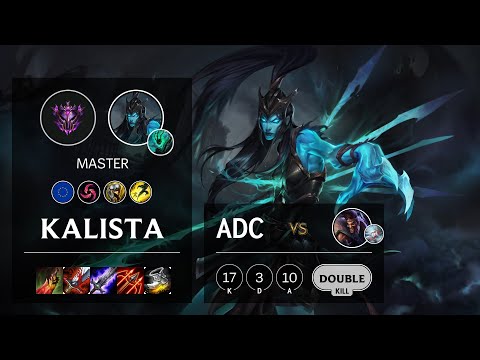 Kalista ADC vs Draven - EUW Master Patch 10.21