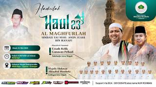 Download lagu #live HAUL AL MAGFURLLAH SIMBAH YAI MOH.AMIN JUARI || Bersama KH. KELIK GUNAWAN || Blado,31 Mei 2026 mp3
