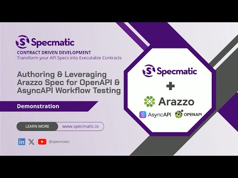 Workflow Testing with OpenAPI and AsyncAPI Using Specmatic’s Visual Arazzo Spec Authoring