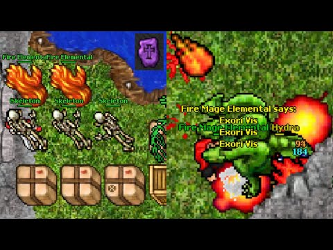 THE MOST UNSUAL SOLO HYDRA HUNT IN OLD TIBIA BY MS 88 (Calmera 2006 7.6)
