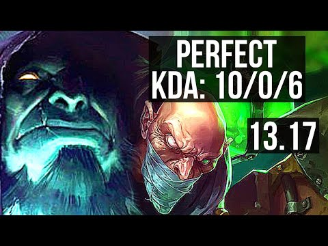 YORICK vs SINGED (TOP) | 10/0/6, Legendary, Rank 14 Yorick | EUW Master | 13.17