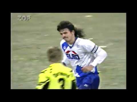 1991/1992 22. Spieltag  Borussia Dortmund - Hansa Rostock