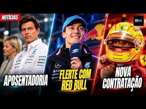 RUSSELL - RED BULL / APOSENTADORIA DE WOLFF / CONTRATAÇÃO DA FERRARI / FÁBRICA DA RENAULT E MAIS