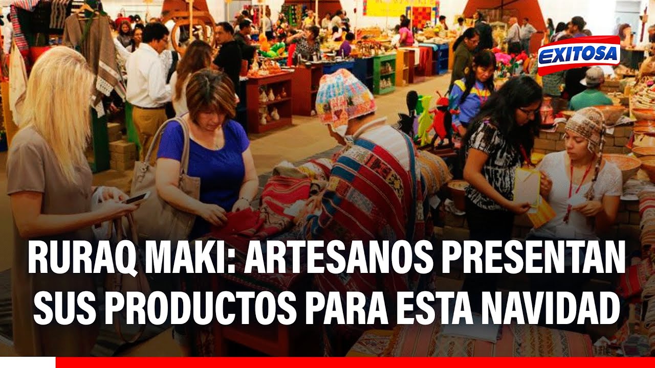 🔴🔵 Ruraq Maki 2025: Artesanos peruanos exhiben sus piezas hechas a mano para esta Navidad