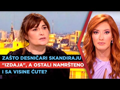 Zašto desničari skandiraju "izdaja" , a ostali namršteno i sa visine ćute? | Biljana Srbljanović