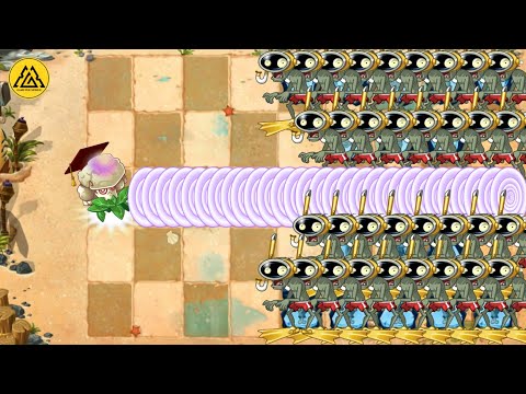 Pvz 2 Challenge !! 100 Plant Max Level Vs 100 Snorkel Zombies !! Plants Vs. Zombies 2
