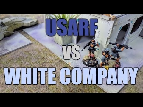 Infinity N5 Battle Report - USAriadna Ranger Force vs White Company (Mindwipe)
