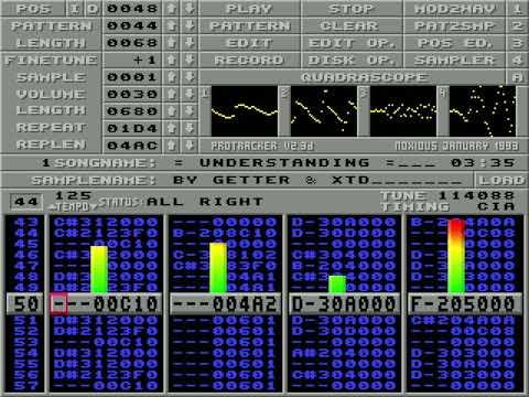 Amiga Music | Getter & XTD - understanding.mod | High Quality
