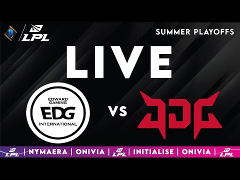 EDG vs JDG | LPL Playoffs 2025 Live Summer |  LPL English with Nymaera & Initialise