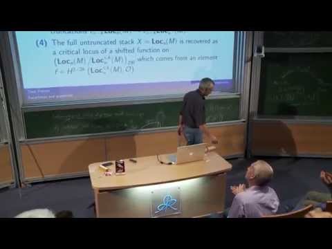 Tony Pantev - Derived foliations and shifted potentials