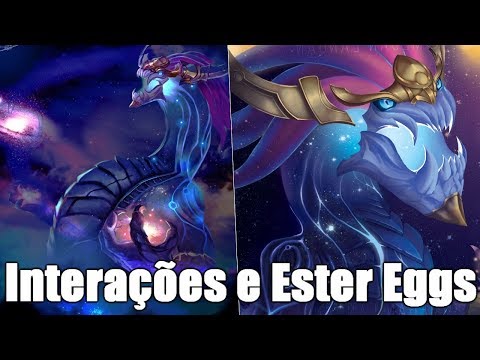 Aurelion Sol Interações Especiais e Easter Eggs League of Legends