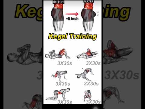 Kegel Workout for Stronger Pelvic Muscles! #kegelexercises