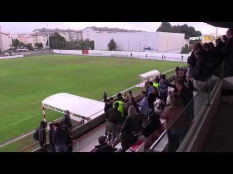 CONFUSÃO NA BANCADA - (Padroense vs Canelas 2010) - MINUTO90 TV