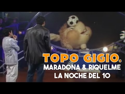 TOPO GIGIO ©  MARADONA & RIQUELME - LA NOCHE DEL 10