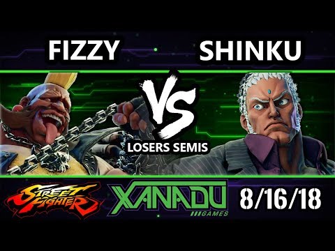 F@X 263 SFV - Shinku 101 (Urien) Vs. Fizzy (Birdie) - Street Fighter V Losers Semis