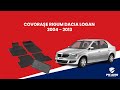 COVORAȘE AUTO RIGUM DACIA LOGAN FABRICAȚIE 2004 2013 VIDEO