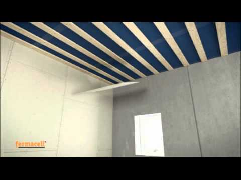 Montáž stropu z desek FERMACELL