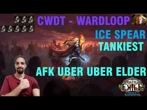 Tankiest CWDT Scion - Ice Spear - AFK UBER UBER ELDER - Build Rehberi [Poe Ancestor Ligi 3.22]