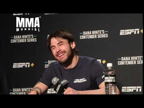 Louis Lee Scott Talks UFC Contract After TKO Victory on DWCS | Post-Fight Press Conference