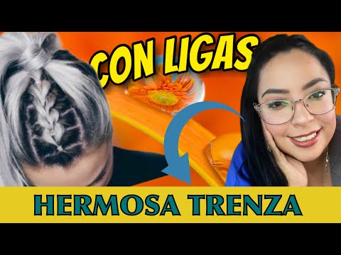 Pelo Largo. Trenza de Unicornio. Tutorial de Trenzas.