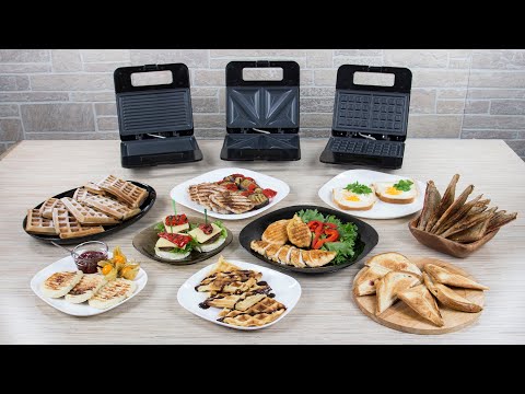 Миниатюра изображения товара Сэндвичница Marta MT-1755 (черный)
