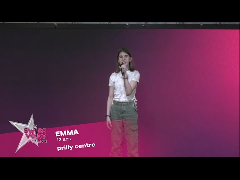 Emma 12 ans - Swiss Voice Tour 2023, Prilly Centre