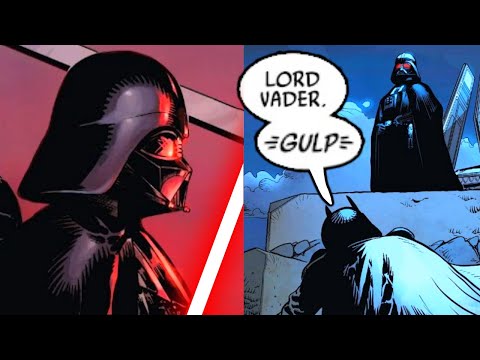 DARTH VADER *GULPS* AN IMPERIAL TO DEATH(CANON) - Star Wars Comics Explained