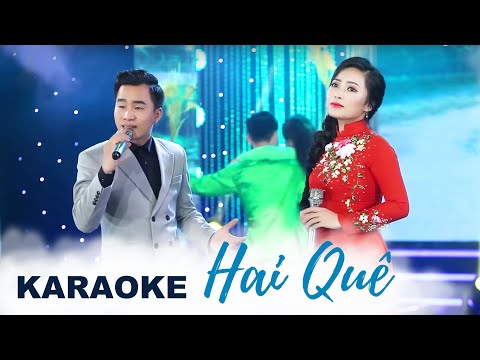 [KARAOKE] HAI QUÊ - THANH TÀI f.t BẠCH TRÀ || Beat Chuẩn