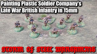 Painting Plastic Soldier Company's Late War British Infantry in 15mm | Storm of Steel Wargaming
