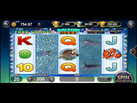 Dolphin Reef LIONKING SLOT BET 2.00..Janji ada..