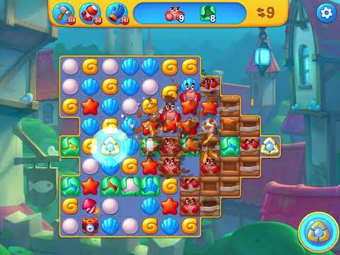 Fishdom level 5772 no boosters フィッシュダム ノーマル [Friend's]