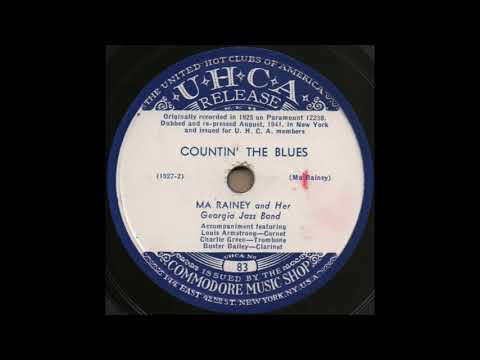 COUNTIN' THE BLUES / MA RAINEY and Her Georgia Jazz Band [UHCA 83]