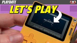 Celeste on the Playdate - Let's Play! I love and Hate this game!