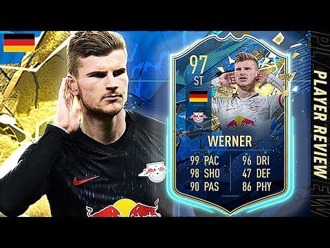 FIFA 20 TOTS TIMO WERNER PLAYER REVIEW! | IS TOTSSF WERNER WORTH 1 MILL PLUS COINS? | FIFA 20