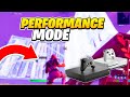 NEW HOW TO GET PERFORMANCE MODE ON CONSOLE LOW MESHES MOBILE BUILDS PS4 XBOX PS5 TEST