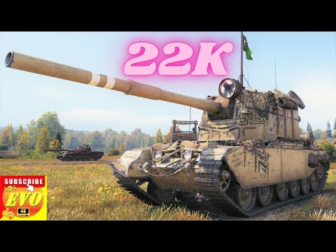 FV4005 Stage II  11K Damage & FV4005 - 11.2K dmg  7 Frags World of Tanks,WoT tank battle