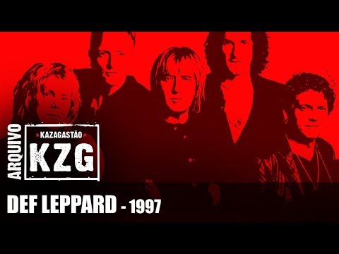 DEF LEPPARD no Fúria Metal (1997) - Arquivo KZG - entrevistado por Gastão Moreira