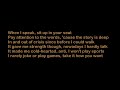 Prodigy - You Can Never Feel My Pain - Lyrics on screen