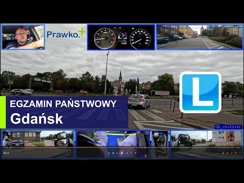PORD Gdańsk - Trasa egzaminacyjna. Zobacz jak zdać egzamin na prawo jazdy w Gdańsku