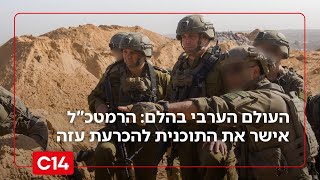 העולם הערבי בהלם: הרמטכ"ל אישר את התוכנית להכרעת עזה (חדשות ערוץ 14) - התמונה מוצגת ישירות מתוך אתר האינטרנט יוטיוב. זכויות היוצרים בתמונה שייכות ליוצרה. קישור קרדיט למקור התוכן נמצא בתוך דף הסרטון