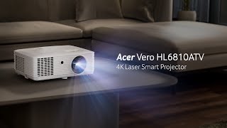Acer Vero HL6810ATV | 4K UHD Smart Projector