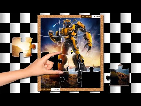 Video Puzzle Bumblebee puzzle-bumblebee