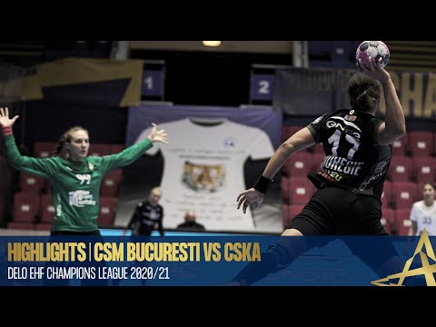 HIGHLIGHTS | CSM Bucuresti vs CSKA | Quarter-finals 1st Leg | DELO EHF Champions League 2020/21